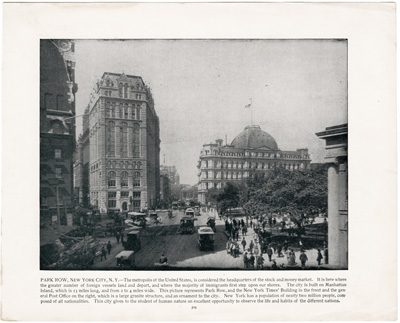 Park Row, New York City